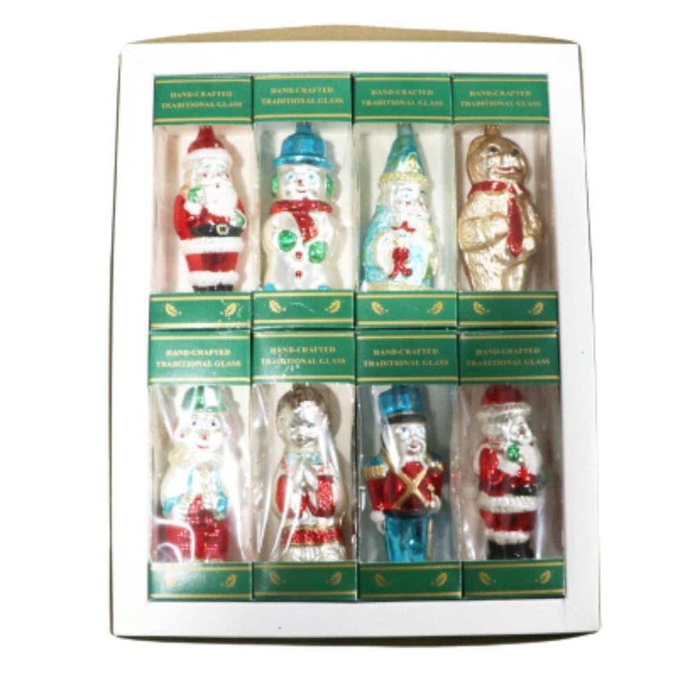 Vintage Christmas Glass Ornaments